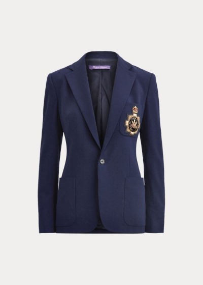 Women's Ralph Lauren Katherine Wool Crepe Jackets | 123458PRT